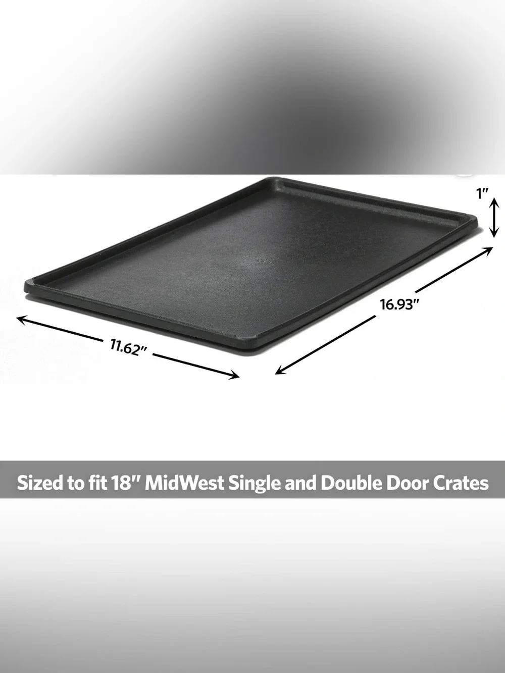 Removable Tray for Dog Crate